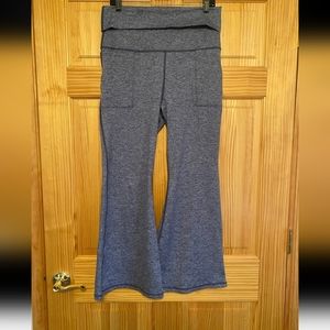 Aerie Hugger flare leggings xl